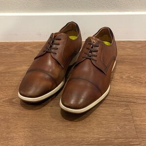 Florsheim Brown Leather Oxfords with Comfortech